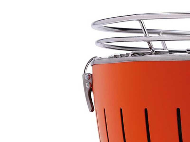 LotusGrill LG G435 U OR - Barbacoa port&aacute;til para exteriores XL - Naranja