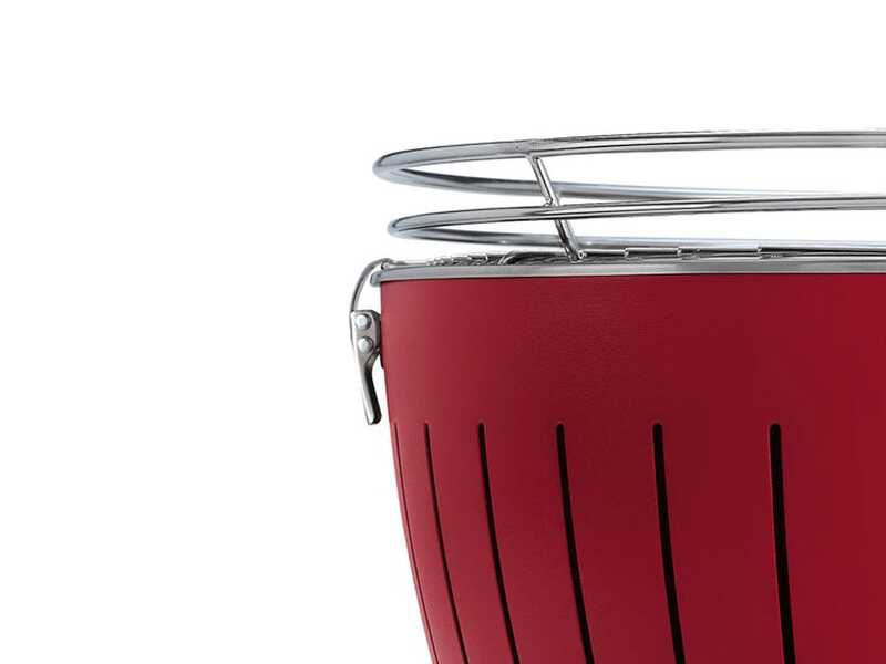 LotusGrill LG G435 U RD - Barbacoa port&aacute;til para exteriores XL - Roja