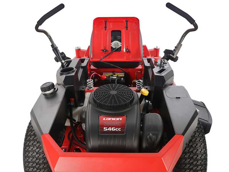 Ama Z TURN ZTR107H - Tractor cortac&eacute;sped profesional de radio cero - Salida lateral - Motor de 546 cc