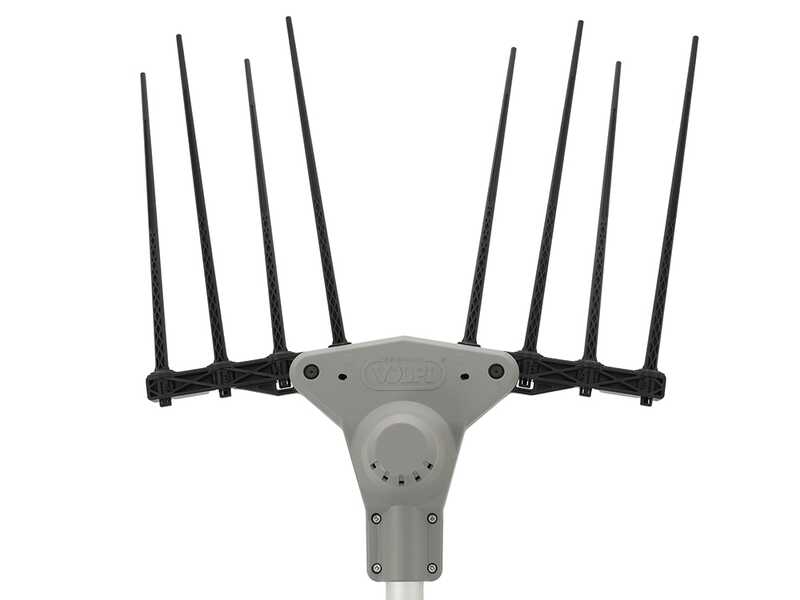 Volpi Super Bomber 185XL - Vareador de aceitunas el&eacute;ctrico a bater&iacute;a - P&eacute;rtiga telesc&oacute;pica 240/360cm