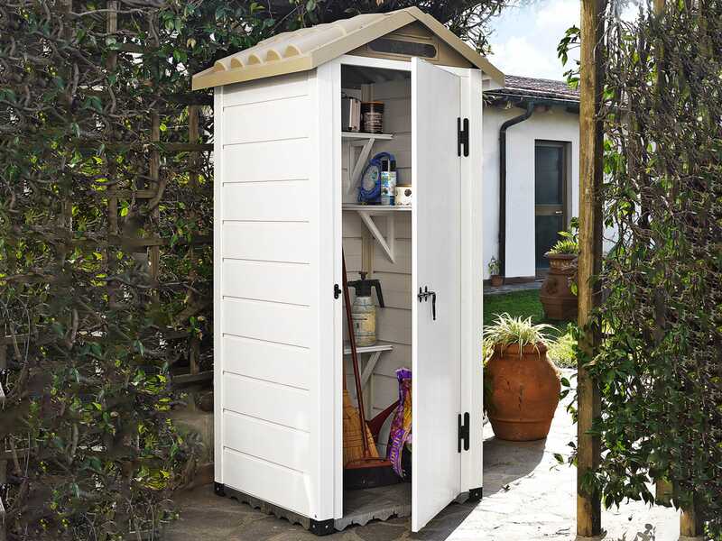 Garofalo Tuscany 80 - Caseta porta-herramientas - 82,5 x 82,5 x 203 cm