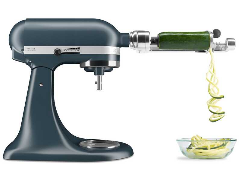 KitchenAid Classic 5KSM95PS-EBS Azul Acero - Amasadora planetaria con cabezal inclinable
