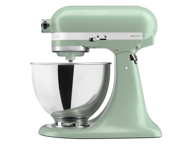 KitchenAid Classic 5KSM95PS-EDC Pistacho - Amasadora planetaria con cabezal inclinable