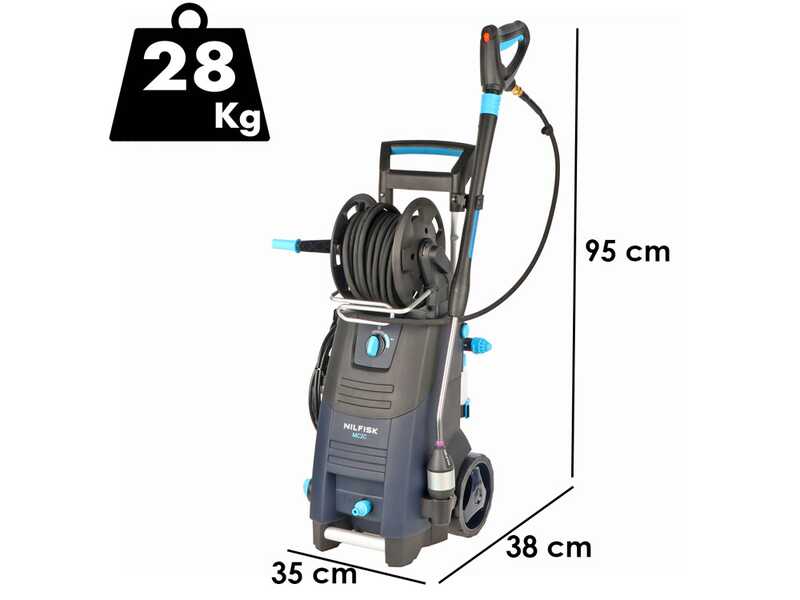 Nilfisk MC 2C-120/520 XT EU - Hidrolimpiadora de agua fr&iacute;a - 520 L/h - 130 bar
