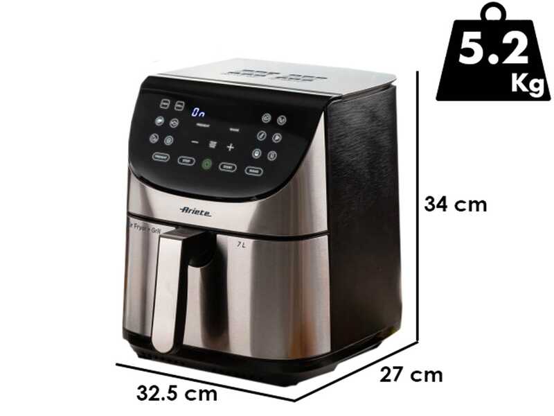 Ariete 4628 - Freidora de aire 7 L