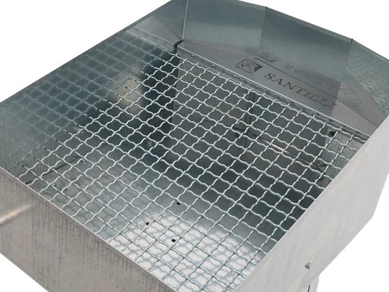 Turbo 25-S - Deshojadora el&eacute;ctrica para aceitunas vibrante - Con rejilla de prefiltrado y variador de velocidad