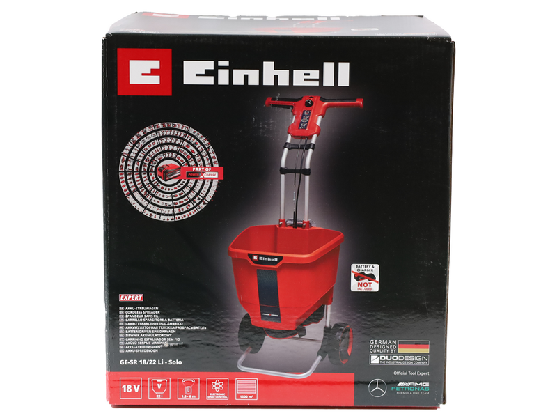 Einhell GE-SR 18/22 Li - Abonadora de bater&iacute;a multiusos - 18V/4Ah