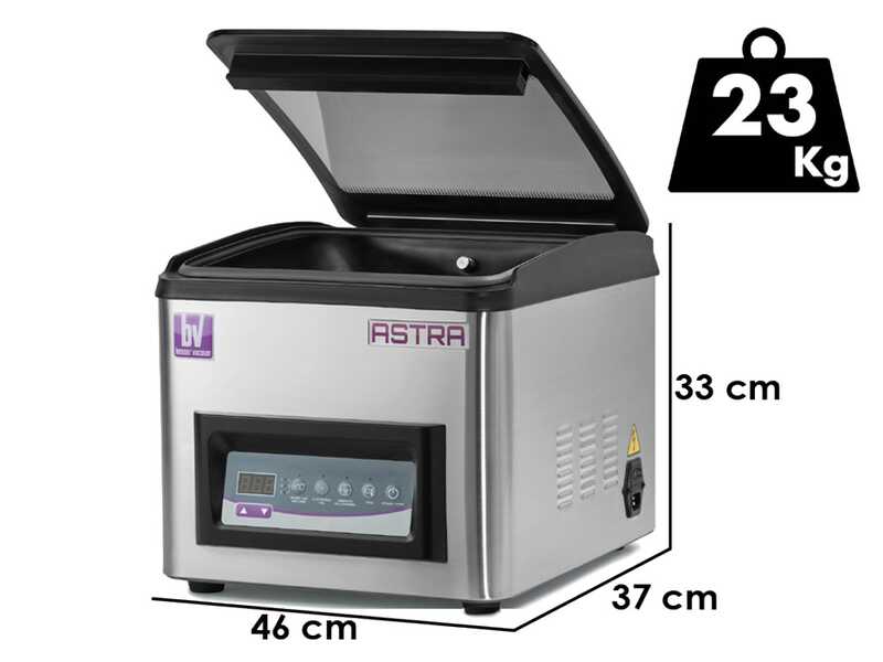 Besser Vacuum Astra - Envasadora al vac&iacute;o de campana - Barra de soldadura de 30 cm