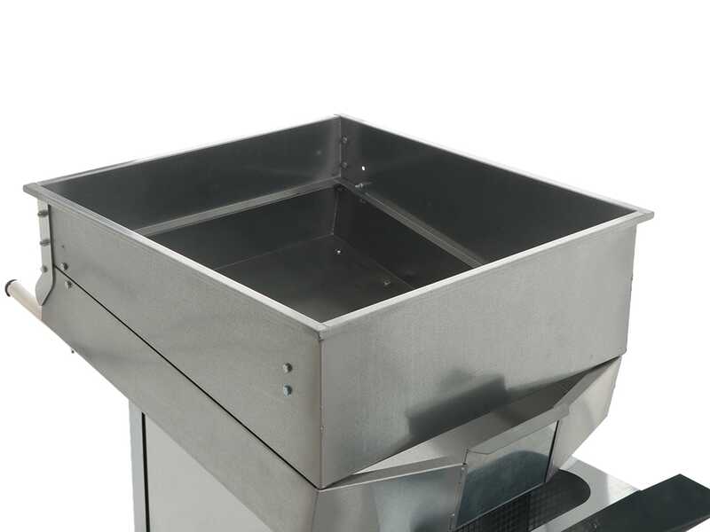 Turbo 11-S Vibra - Deshojadora el&eacute;ctrica para aceitunas vibrante - Con rejilla de prefiltrado y variador de velocidad