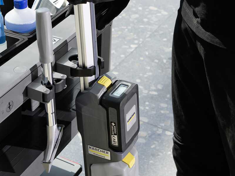 Karcher BR 30/1 C Bp Pack 18/30 - Fregadora de suelos a bater&iacute;a 3 en 1: lava, seca y aspira
