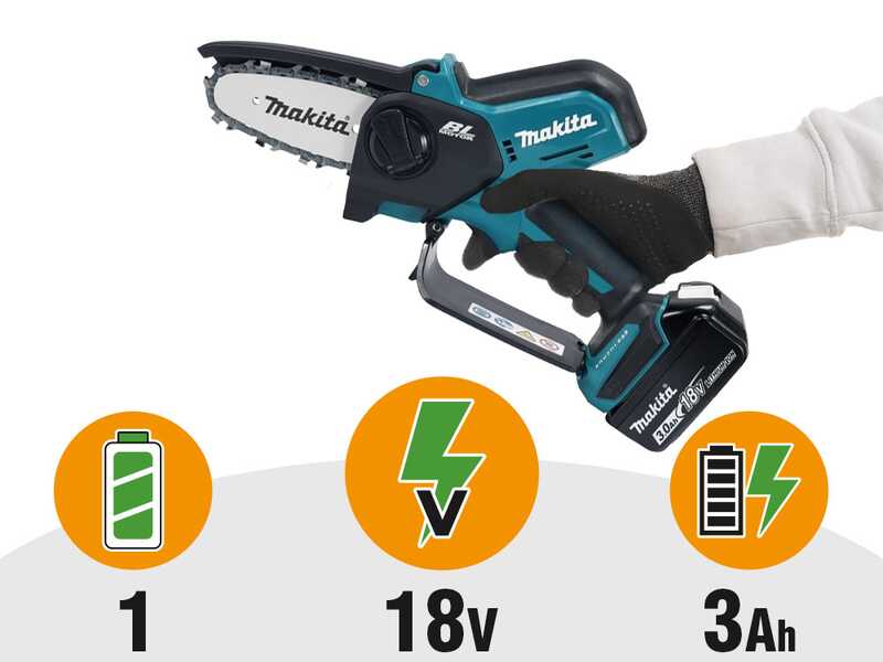 Makita DUC101ZJ LXT - Podadora manual de bater&iacute;a - 18V/3Ah