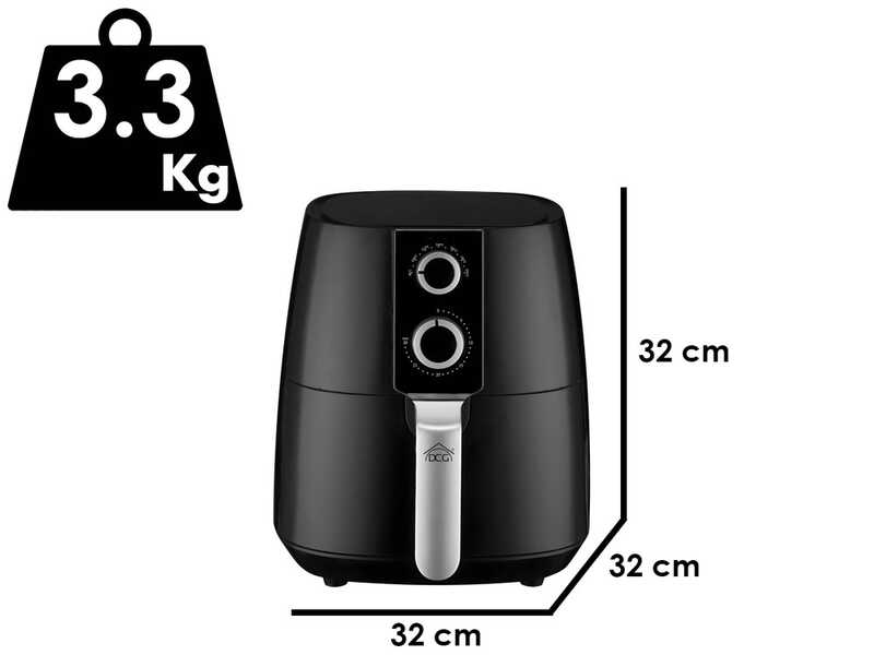 DCG FR3508 - Freidora de aire 4 L