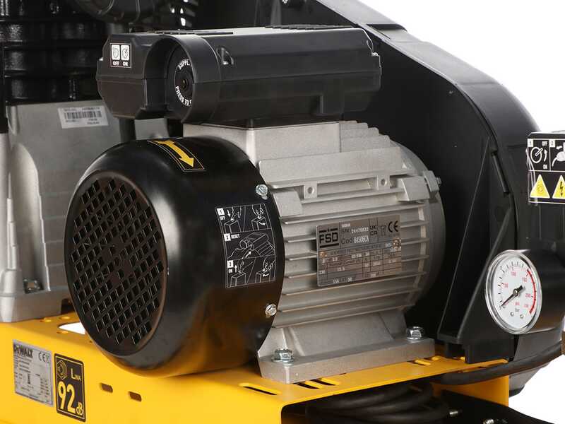DeWalt DXCMB3M200HE - Compresor de aire el&eacute;ctrico monof&aacute;sico de correa - Motor 3 HP &ndash; 200 L