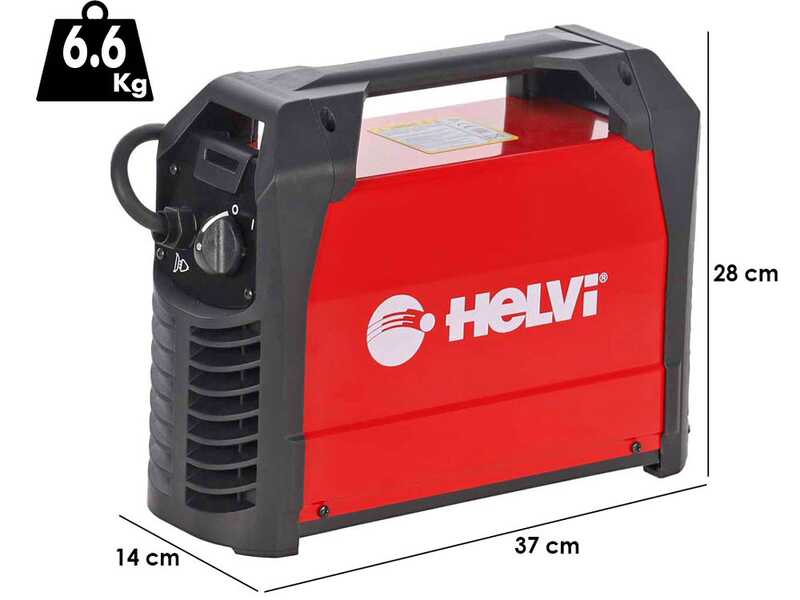 Helvi Galileo 160 - Soldadora Inverter (MMA/TIG LIFT) + Bolsa, corriente continua (CC)
