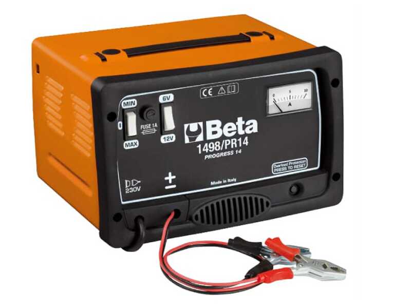 Beta 1498/PR14 - Cargador port&aacute;til - 6/12 V  - Monof&aacute;sico
