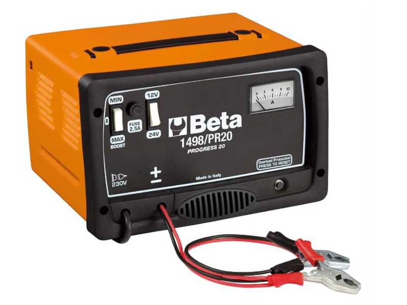 Beta 1498/PR20 - Cargador port&aacute;til - 12/24 V - Monof&aacute;sico