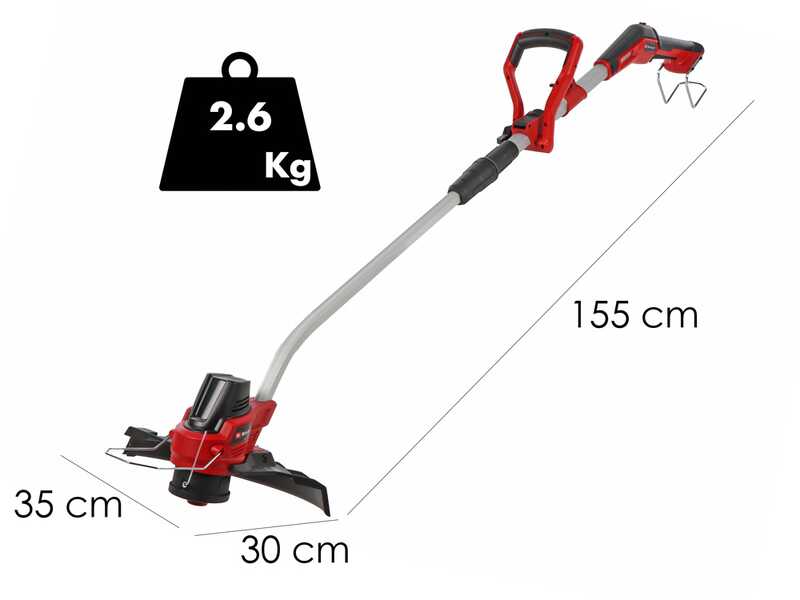 Einhell GE-CT 18/33 Li - Cortabordes de bater&iacute;a - 18V/5.2Ah