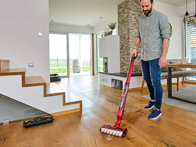 Einhell CLEANEXXO - Fregadora de bater&iacute;a -  3 en 1 lava, seca y aspira