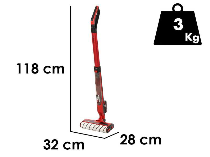 Einhell CLEANEXXO - Fregadora de bater&iacute;a -  3 en 1 lava, seca y aspira