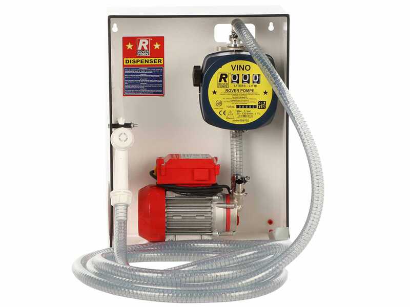 Rover Dispenser Novax 20 M - Bomba el&eacute;ctrica de trasiego en aleaci&oacute;n antioxidante - 0,5 HP