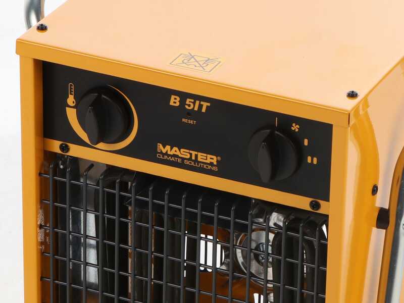 Master B 5IT - Generador de aire caliente el&eacute;ctrico con ventilador - 5 kW