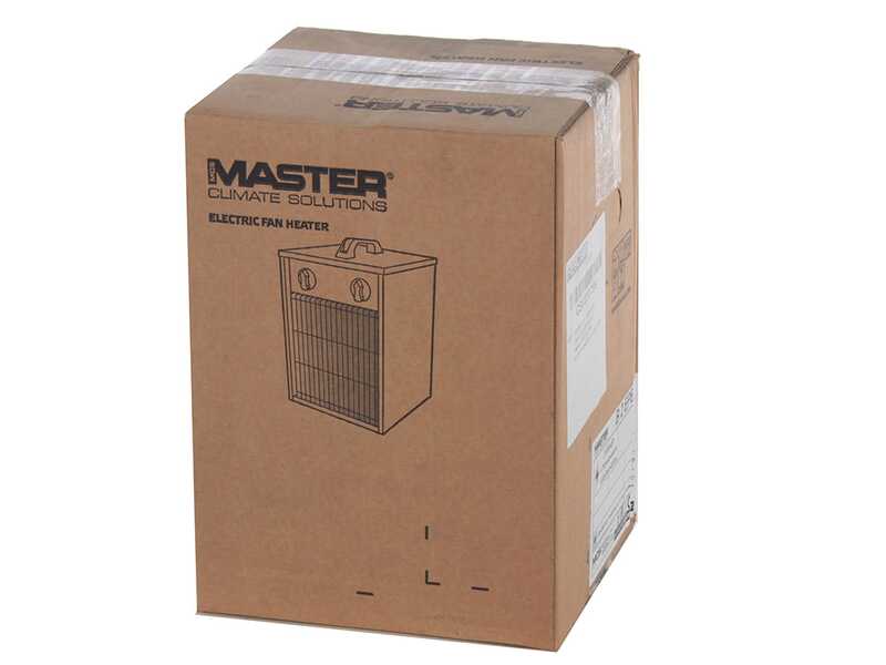 Master B 2IT - Generador de aire caliente el&eacute;ctrico con ventilador - 2 kW