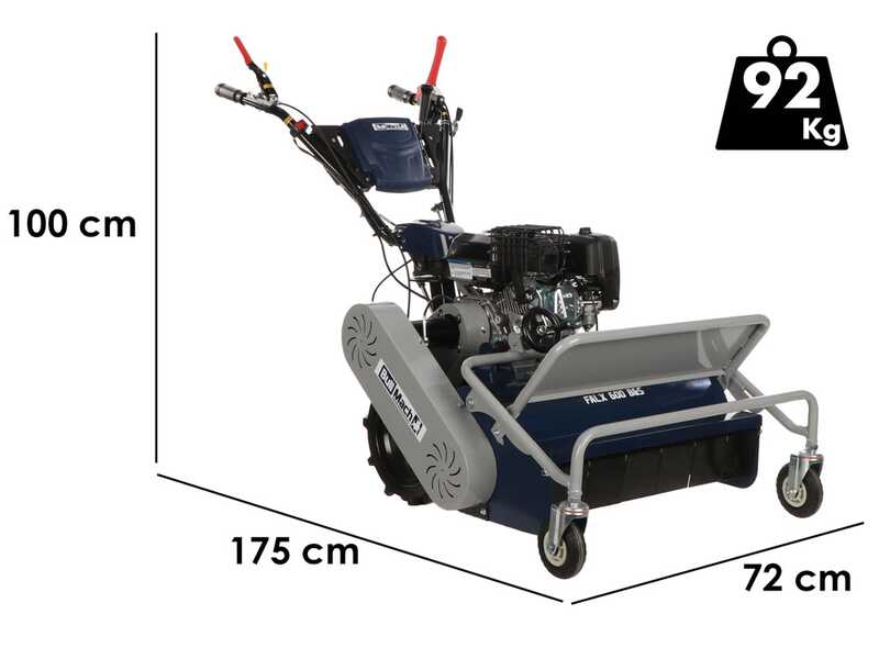 BullMach FALX 600 B&amp;S - Desbrozadora de martillos - B&amp;S CR950