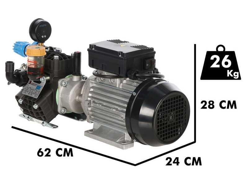 Bertolini Pumps PA 330.1 VF - Motobomba el&eacute;ctrica para pulverizaci&oacute;n
