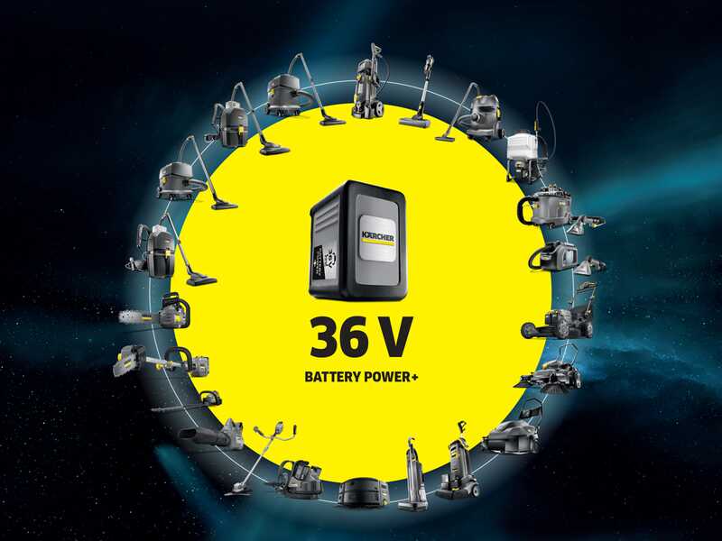 Karcher KM 70/30 C Bp 2SB - Barredora de bater&iacute;a con recogedor - 36V 6Ah