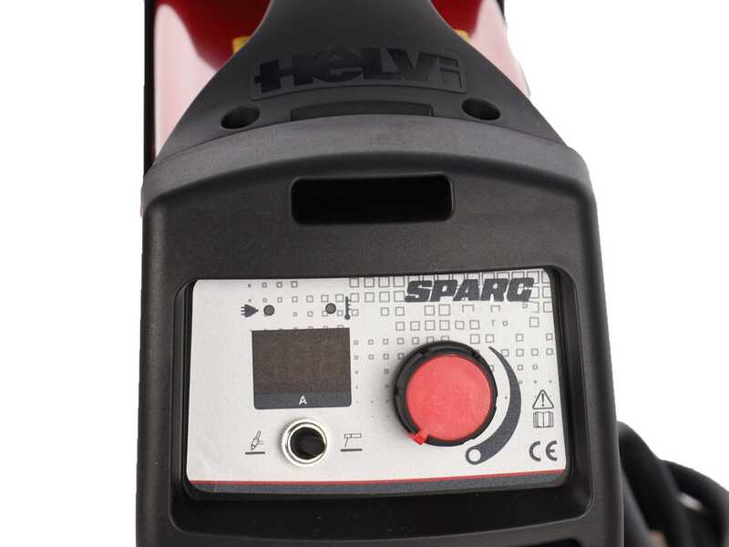 Helvi Sparc 200 - Soldadora Inverter (MMA) + Malet&iacute;n antichoque, corriente continua (CC)
