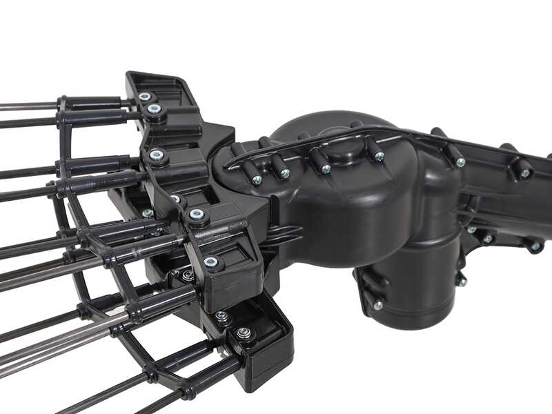 Aima Twist Plus Cordless - Vareador de aceitunas el&eacute;ctrico a bater&iacute;a - P&eacute;rtiga fija de aluminio - 2 x 21 V 5,2 Ah