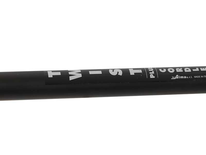 Aima Twist Plus Cordless - Vareador de aceitunas el&eacute;ctrico a bater&iacute;a - P&eacute;rtiga fija de aluminio - 2 x 21 V 5,2 Ah