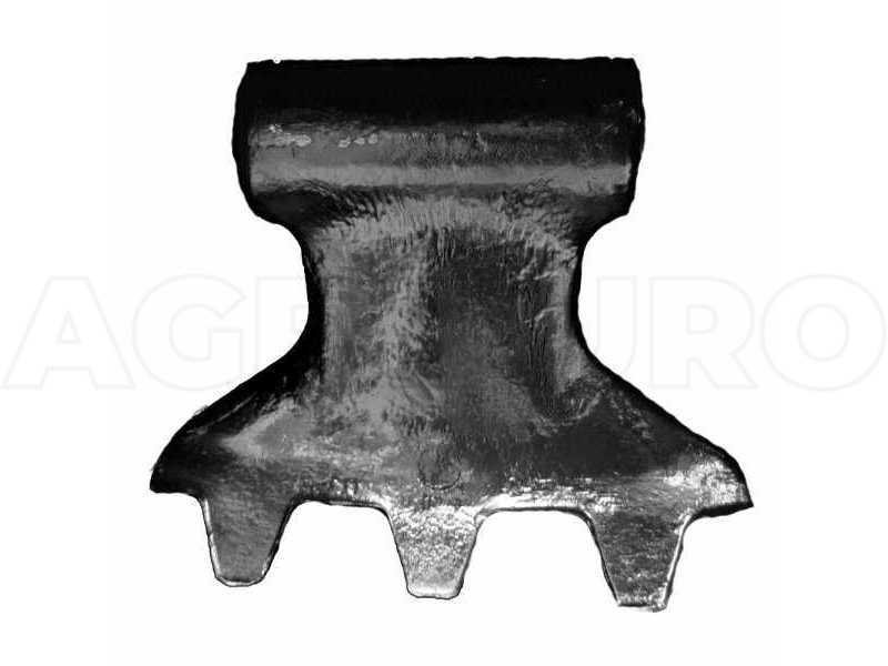 Martillo dentado de recambio para trituradora AgriEuro serie PS, PF, MS, MF