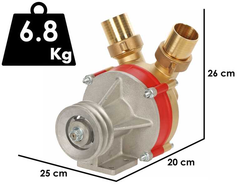 Rover N 50 - Bomba de trasiego con polea de bronce