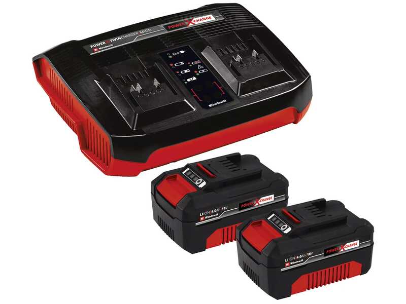 Einhell REDAXXO 36/25 - Biotrituradora de bater&iacute;a 36V - con recogedor - 2x18V/4Ah