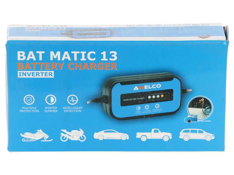 Awelco BAT MATIC 13 - Cargador de bater&iacute;a y mantenedor - 12V