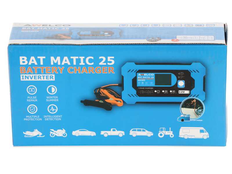 Awelco BAT MATIC 25 - Cargador de bater&iacute;a y mantenedor - 12V