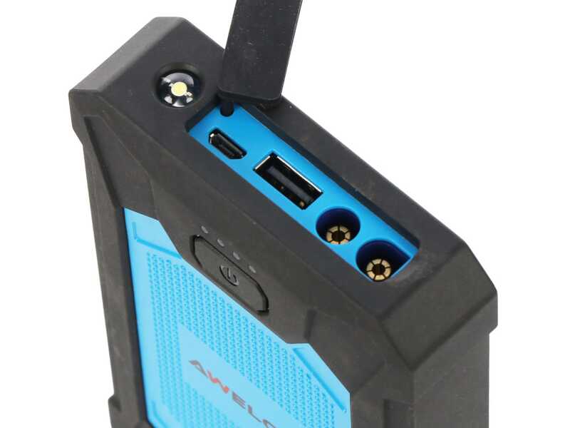 Awelco MISTER CHARGE 600 - Arrancador port&aacute;til multifunci&oacute;n - Power bank