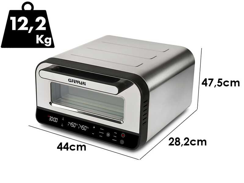G3 Ferrari Pizza Pro 2 minuti - Horno el&eacute;ctrico para pizza