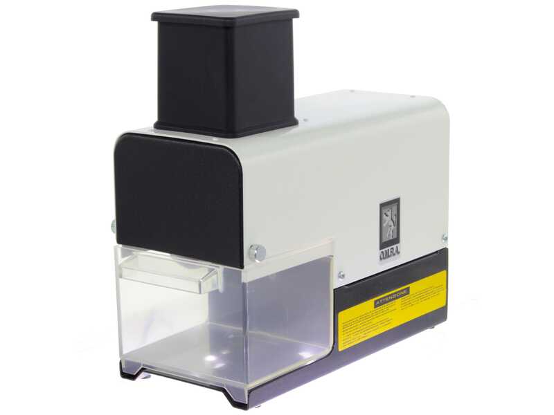 New O.M.R.A. OM-2925-BI - Rallador el&eacute;ctrico de mesa con rodillo extra&iacute;ble - 200 W