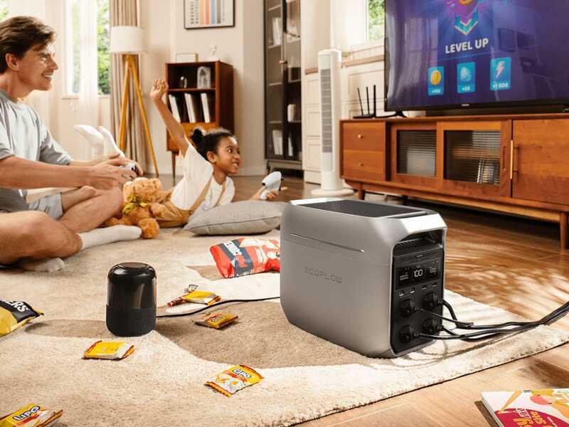 EcoFlow Delta 3 Plus - Bater&iacute;a Estaci&oacute;n de energ&iacute;a Port&aacute;til - 1800W - 1024 Wh/51.2V