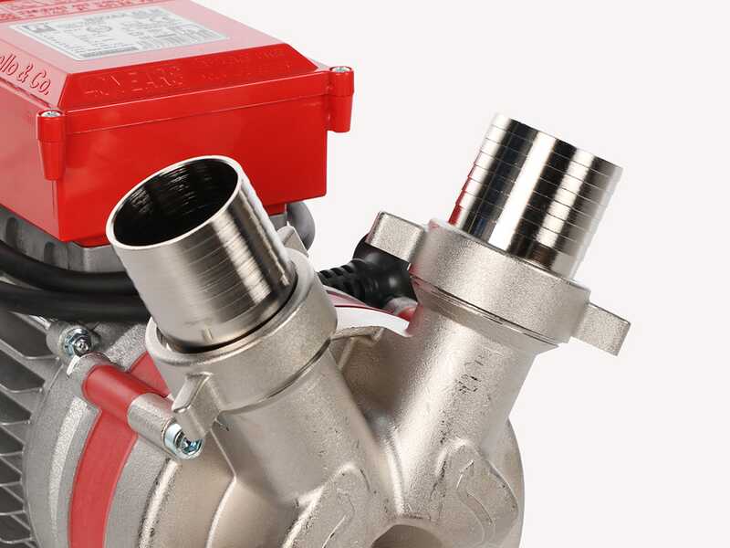 Rover Novax 50 M - Bomba el&eacute;ctrica de trasiego en aleaci&oacute;n antioxidante - Monof&aacute;sica - 230 V