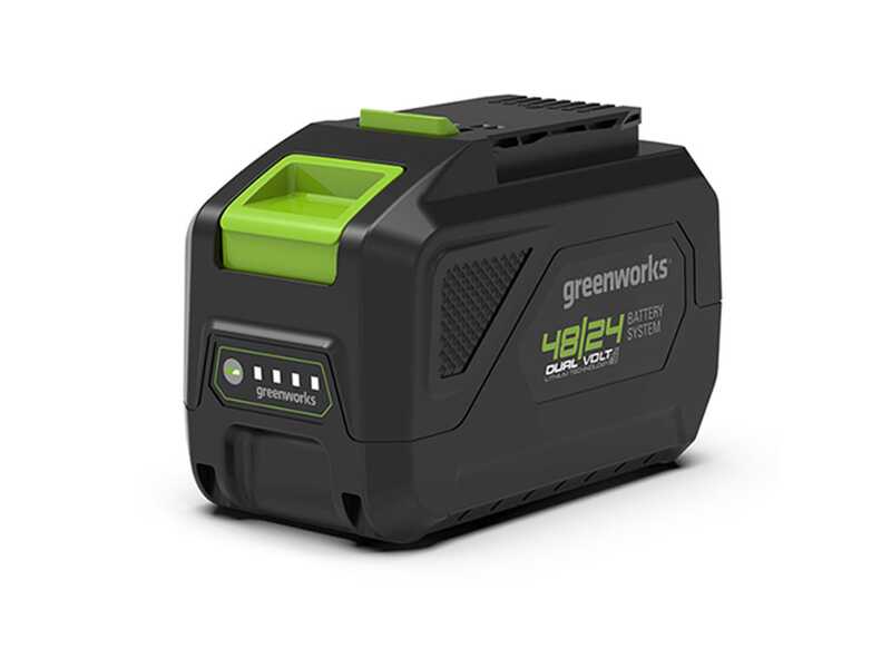 Greenworks G24ABO - Soplador axial de bater&iacute;a 24V 8Ah