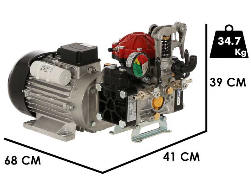 Kit de motobomba el&eacute;ctrica para pulverizaci&oacute;n con carro - Annovi reverberi AR 30 EM