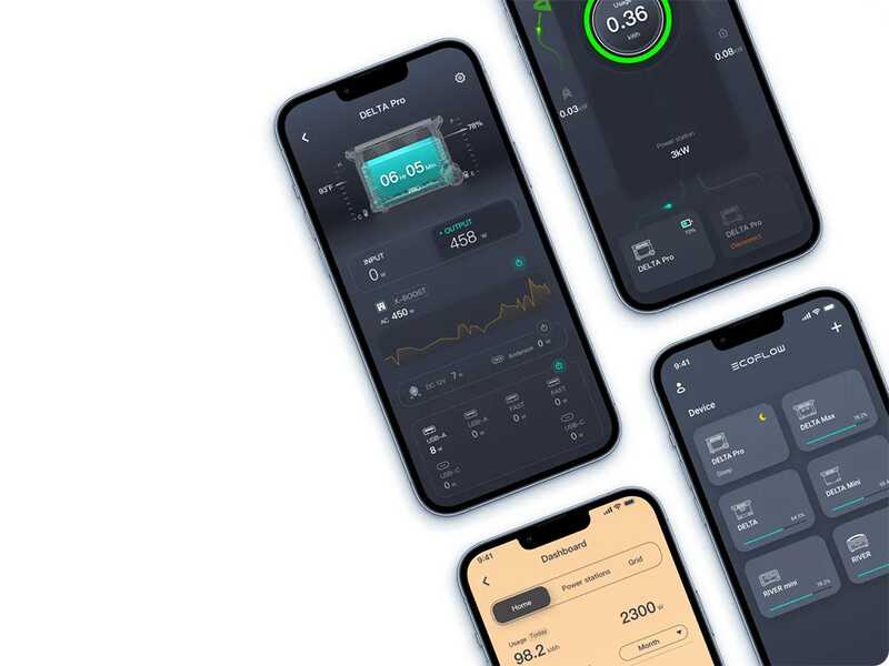 EcoFlow Delta Pro 3 - Bater&iacute;a Estaci&oacute;n de energ&iacute;a port&aacute;til - 4000 W - 4096 Wh/51.2V