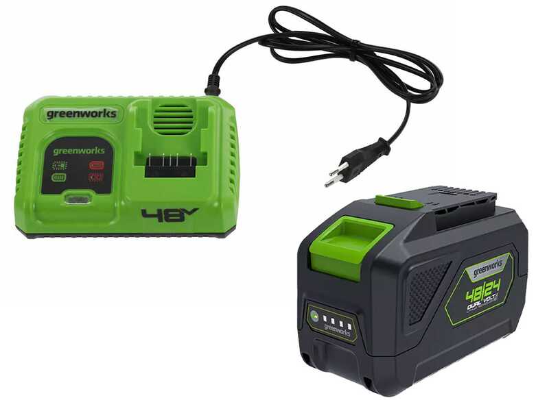 Greenworks G24LT28 - Cortabordes de bater&iacute;a - 24V 10Ah