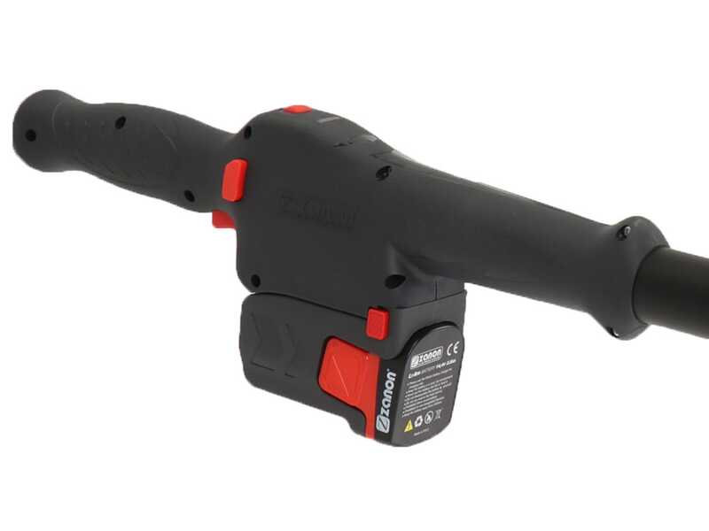 Zanon Kit Olive Light 1 - Vareador de aceitunas y tijeras de bater&iacute;a - P&eacute;rtiga telesc&oacute;pica 170 - 250 cm - 4 x 14,4V 2,5Ah