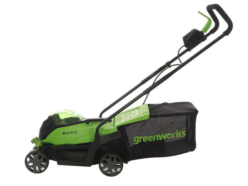 Greenworks GD24LM33 - Cortac&eacute;sped de bater&iacute;a - 24V/10Ah - Corte de 33 cm