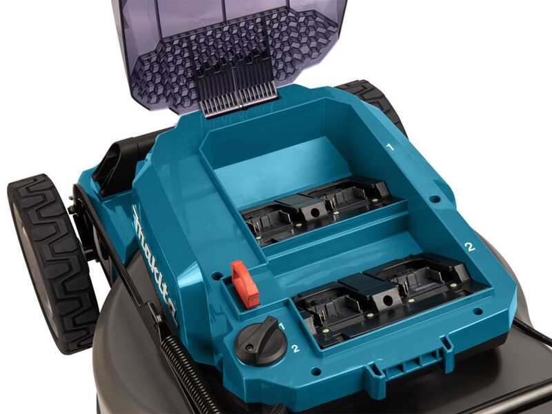 Makita DLM462Z - Cortac&eacute;sped autopropulsado de bater&iacute;a - 4x18V/5Ah - Corte de 46 cm