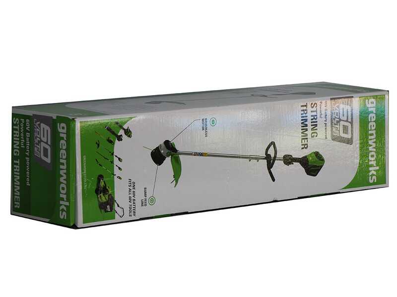 Greenworks GD60BC - Desbrozadora de bater&iacute;a - 60V - 2Ah - &iexcl;Starter kit 60V 2Ah gratis!